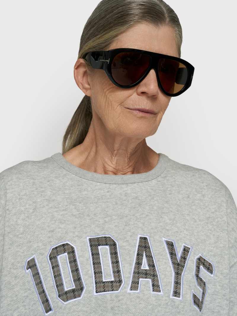 View product '10 Days Sweaters Gray' 10 Days Sweaters Gray