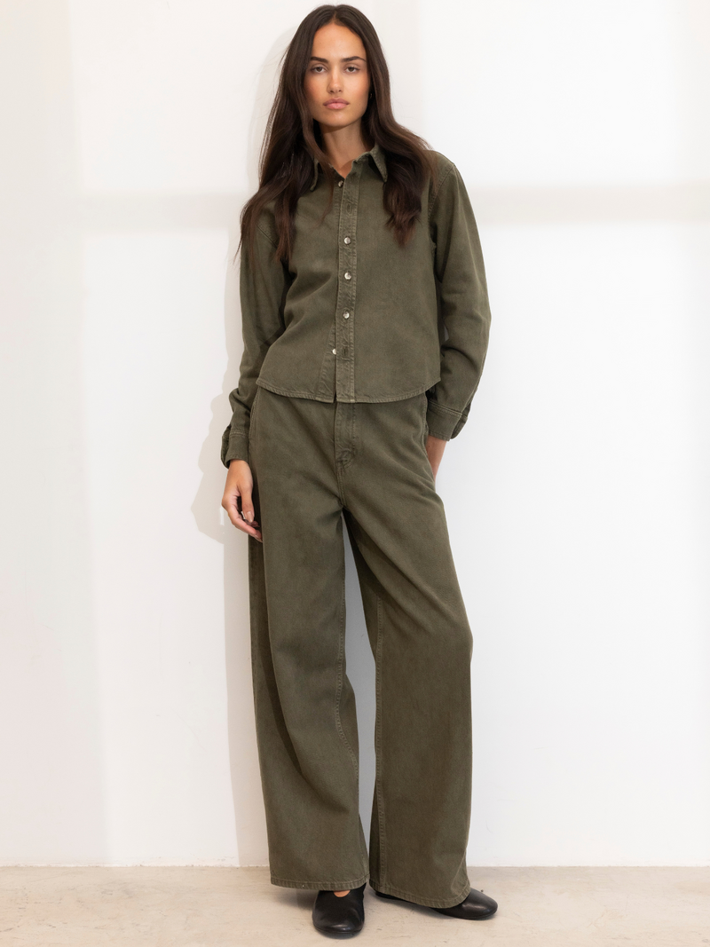 View product 'Camilla Pihl Trousers Green' Camilla Pihl Trousers Green