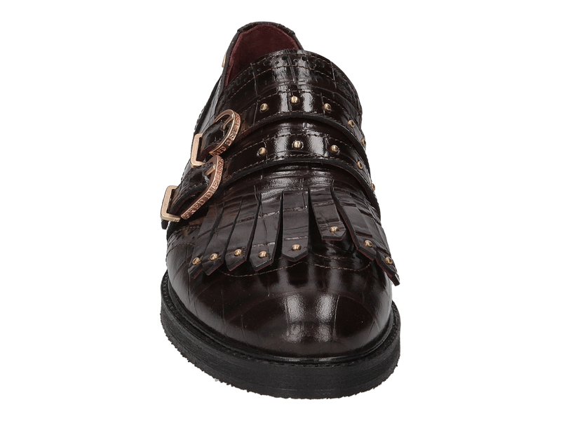 Fred De La Bretoniere Mocassins Brun