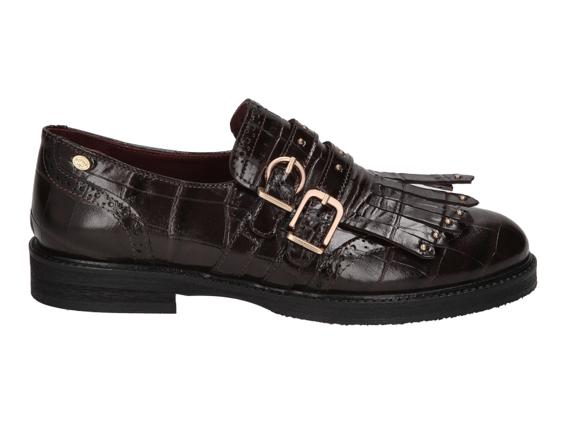 Fred De La Bretoniere Mocassins Brun