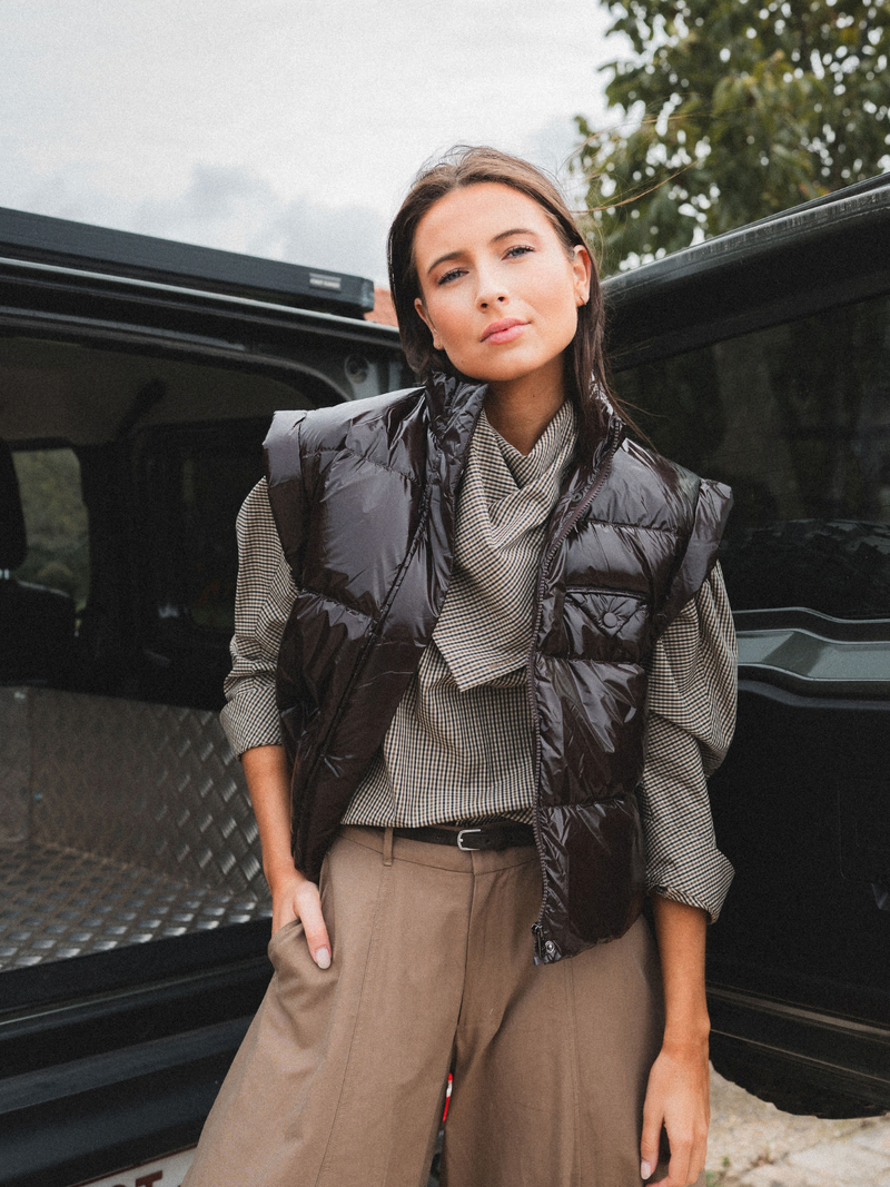 Dou Doun Bodywarmers Brown