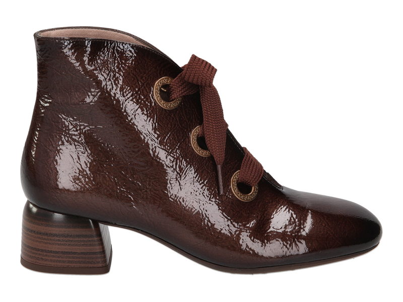 View product 'Hispanitas Boot With Heel Brown' Hispanitas Boot With Heel Brown