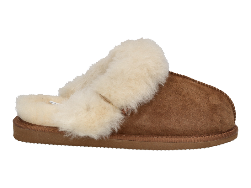 Shepherd Pantoffels Cognac