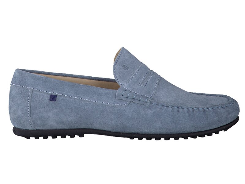 Van Bommel Mocassins Blauw